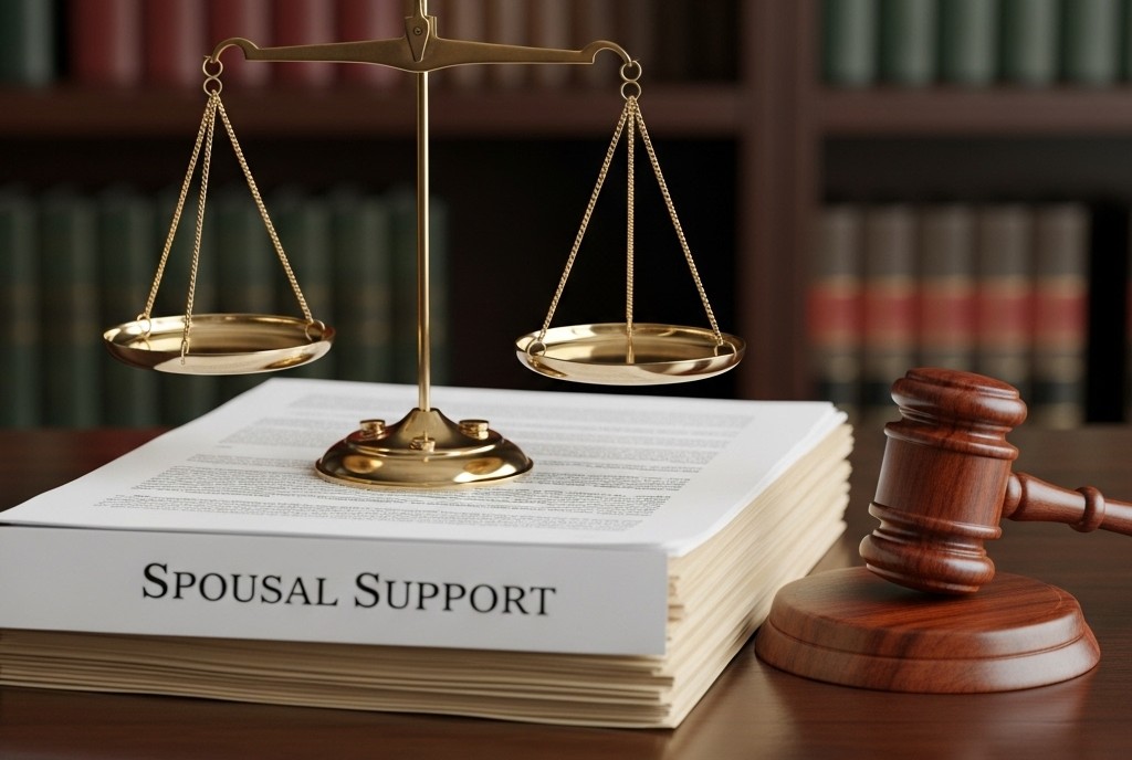 legal documents labeled "Spousal Support"