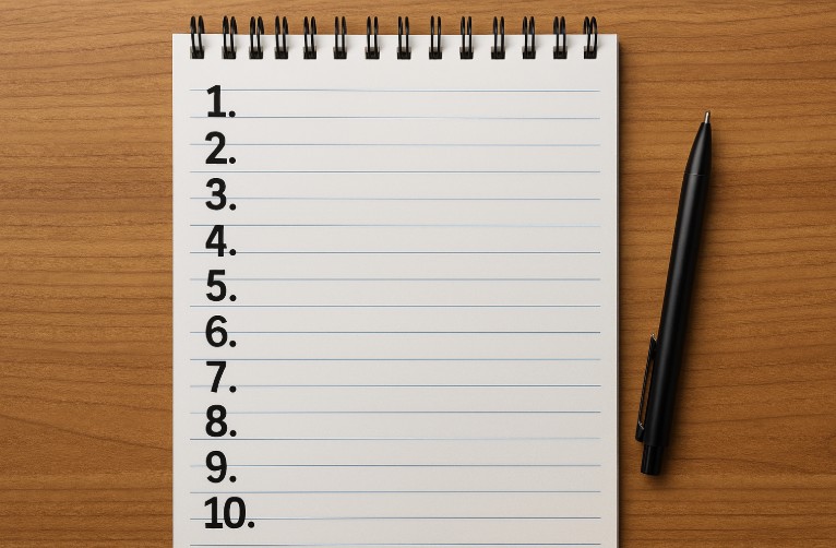 a checklist can help you stay organized during the divorce process