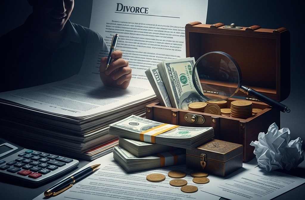 Hidden assets in divorce cases